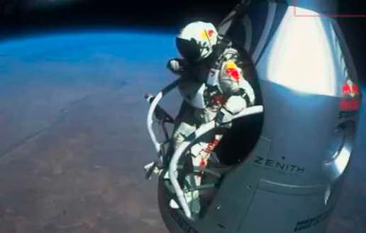 Felix Baumgartner  Highlight Video from Supersonic Freefall