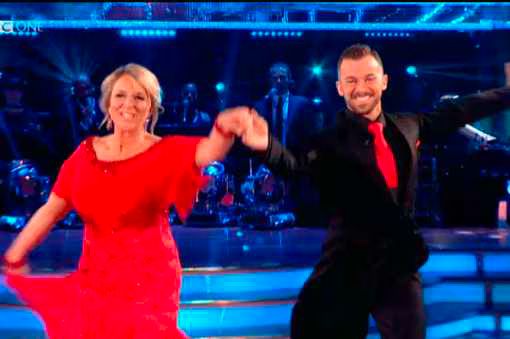 Fern Britton and Artem Chigvintsev  Viennese Waltz  Strictly Come Dancing