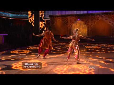 Gilles Marini and Peta Murgatroyd  Bollywood  Dancing with the Stars