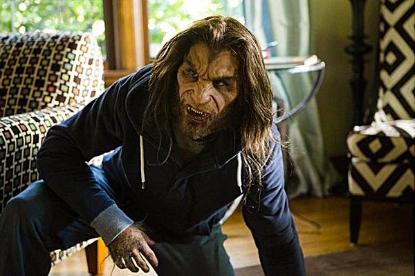 Pierce is living the life of two Wesen, one of which is a lion-beast.  Credit: NBC