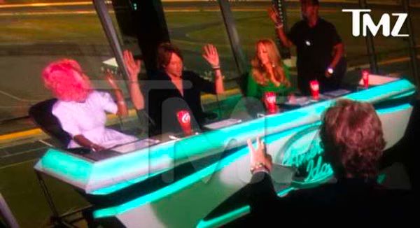 Nicki Minaj cusses out Mariah Carey  Video  American Idol Auditions