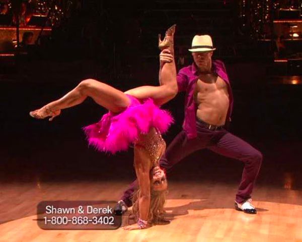 Shawn Johnson and Derek Hough  Mambo  Dancing with the Stars