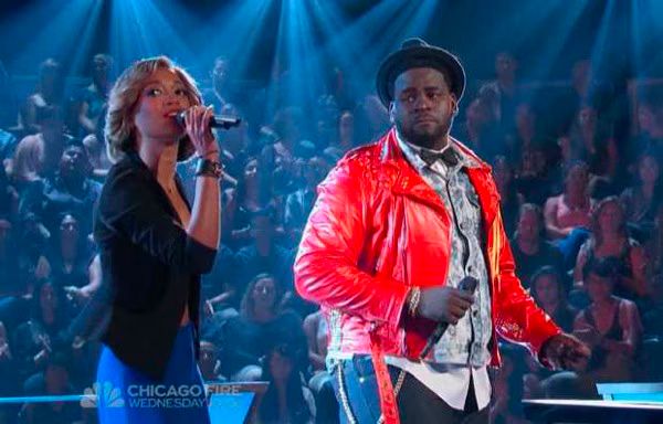 Trevin Hunte vs Amanda Brown  Vision of Love  The Voice Battle