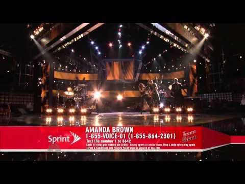 Amanda Brown  Someone Like You  The Voice