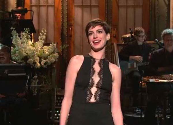 Anne Hathaway  Les Miserables Opening on SNL