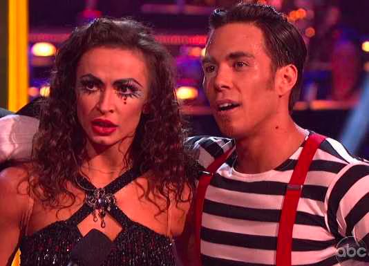 Apolo Anton Ohno and Karina Smirnoff  Jazz  Dancing with the Stars All Stars