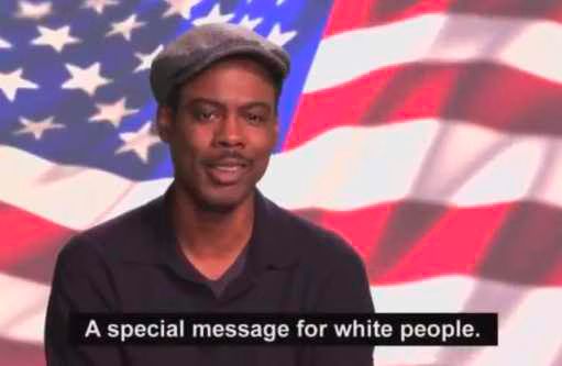 Chris Rock message for white voters - Video.jpg Chris Rock message for white voters Video