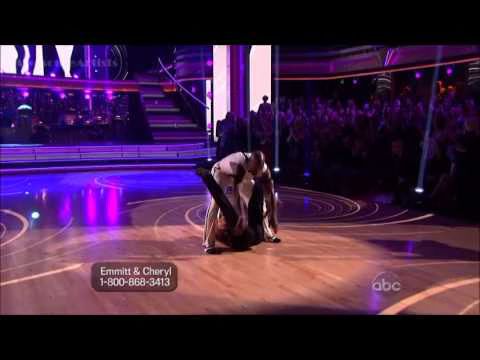 Emmitt Smith and Cheryl Burke  Lindy Hop  Dancing with the Stars All Stars