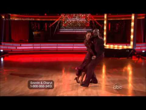 Emmitt Smith and Cheryl Burke  Tango  Dancing with the Stars All Stars