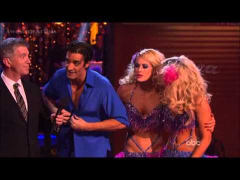 Gilles Marini Peta Murgatroyd and Chelsie Hightower  Salsa  Dancing with the Stars All Stars
