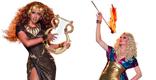 Honey Mahogany and Ivy Winters RuPaul
