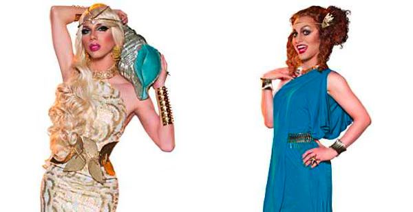 Jade Jolie and Jinkx Monsoon RuPaul