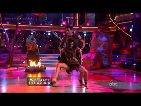 Melissa Rycroft and Tony Dovolani  Hustle  Dancing with the Stars All Stars