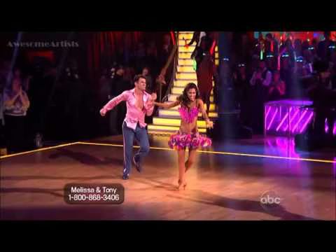 Melissa Rycroft and Tony Dovolani  Samba  Dancing with the Stars All Stars