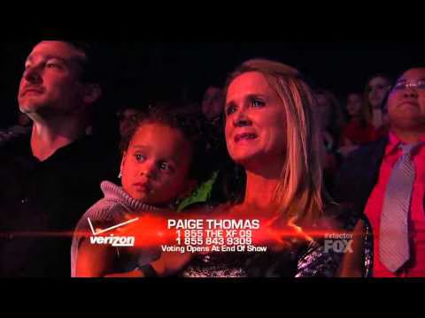 Paige Thomas  Everytime  The X Factor