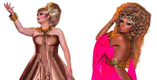 Penny Tration and Roxxxy Andrews RuPaul