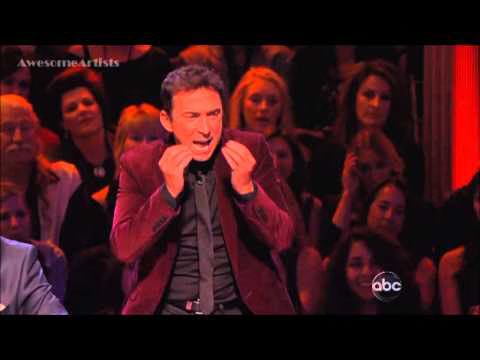 Shawn Johnson Derek Hough and Mark Ballas  Samba  Dancing with the Stars All Stars