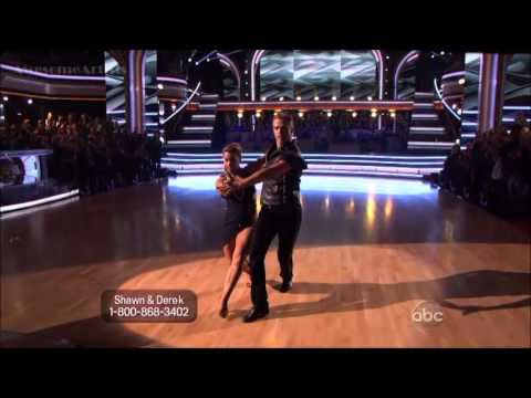 Shawn Johnson and Derek Hough  Argentine Tango  Dancing with the Stars All Stars