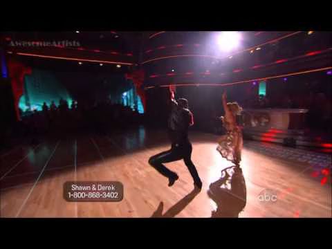 Shawn Johnson and Derek Hough  Bhangra  Dancing with the Stars All Stars