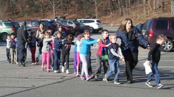 Children Gunned Down at Newtown Connecticut School Massacre