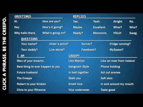 Internet Creepo Soundboard