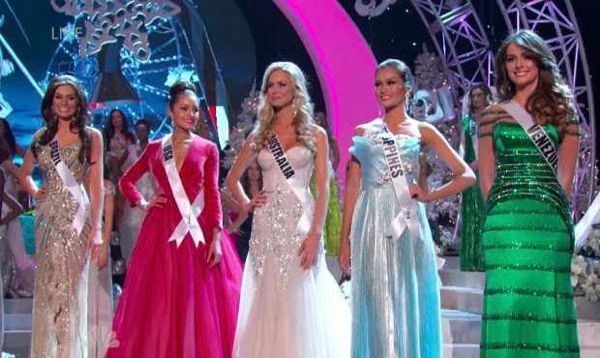 Miss Univers 2012 Top 5