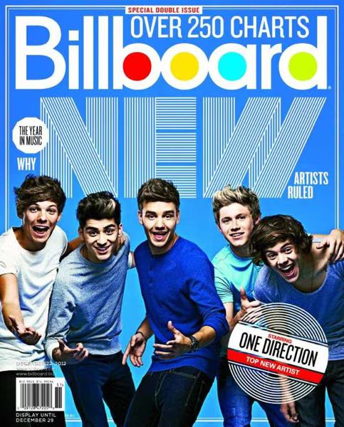 One Direction is Billboard Top New Artist 2012