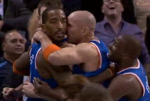 J.R. Smith - New York Knicks - Game Winning Shot - 12/05/2012