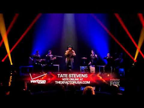 Tate Stevens  Living on a Prayer  The X Factor