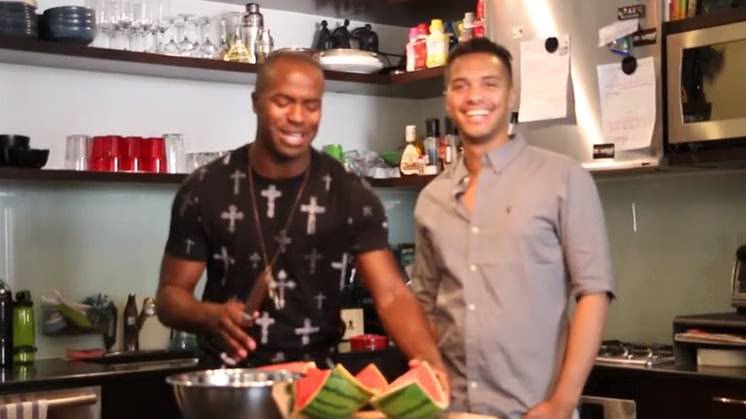 Danny Tidwell is married, makes watermelon juice on 'According to Manwe'