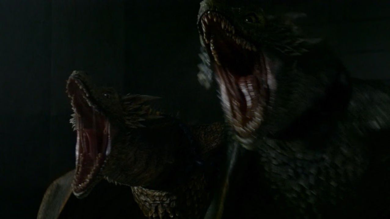 Viserion and Rhaegal Game of Thrones