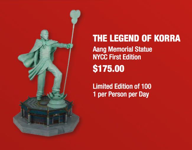 Aang Memorial Statue