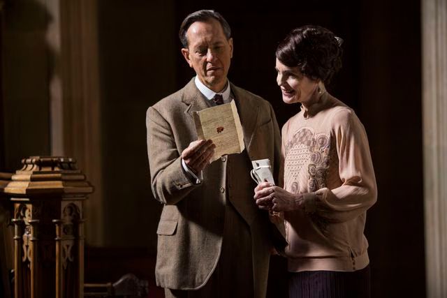 Downton Abbey - Simon Bricker flirts with Cora