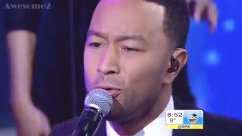 John Legend and Common perform 'Glory' on TODAY (VIDEO)