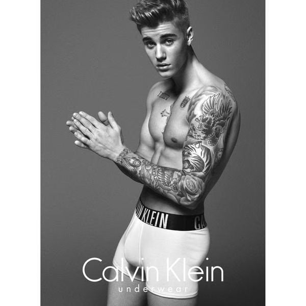 Justin Bieber Calvin Klein Ad