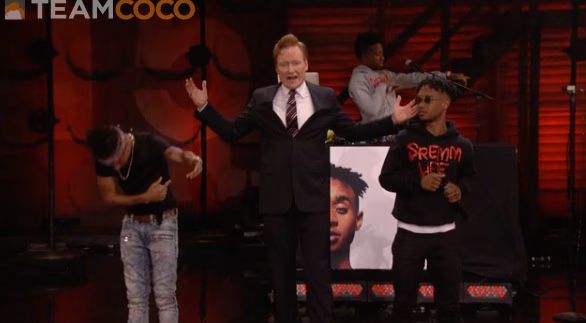 Rae Sremmurd performs 'No Type' on Conan