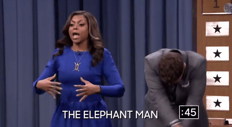 Taraji P. Henson battles Ryan Seacrest in Tonight Show Charades (VIDEO)