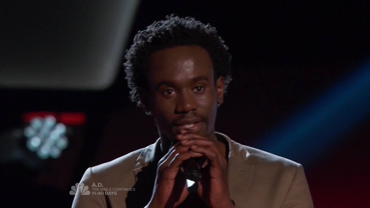 Anthony Riley turns four chairs with 'I Got You (I Feel Good)'