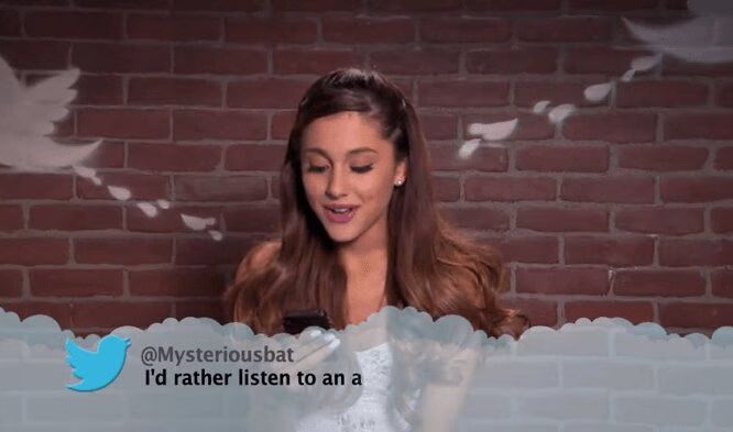 Ariana Grande Mean Tweets