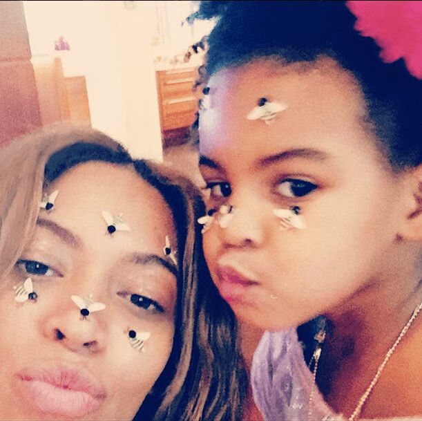 Beyonce Blue Ivy Bees Instagram