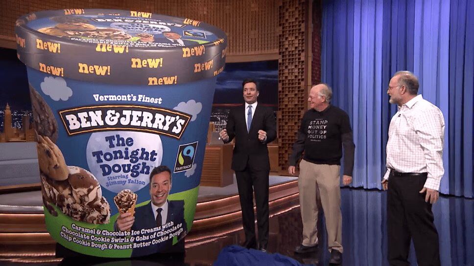 Jimmy Fallon Unveils New Ben & Jerry's Ice Cream Flavor on 'The Tonight Show' (VIDEO)