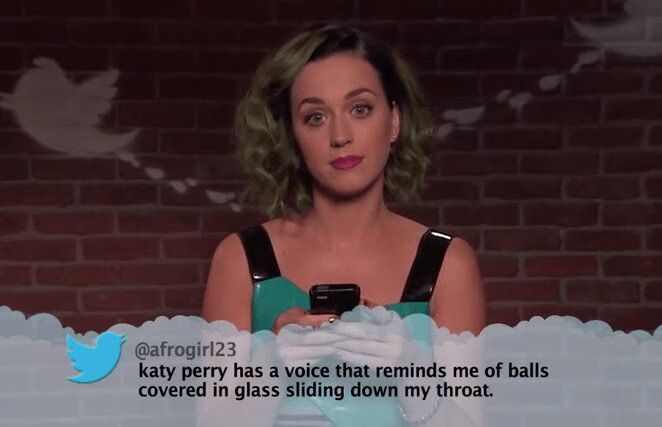Katy Perry Mean Tweets