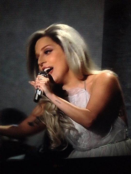Lady Gaga Oscars 2015