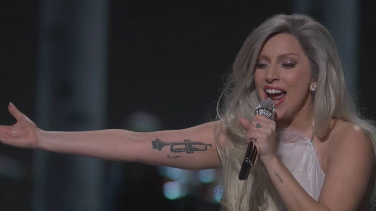 Lady Gaga Sound of Music Oscars