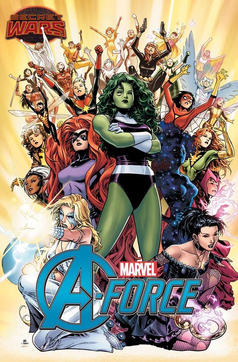 Marvel Comics reveals A-Force, All-female Avengers Team