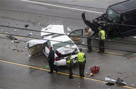 Police to check Bruce Jenner phone for texting during fatal car crash