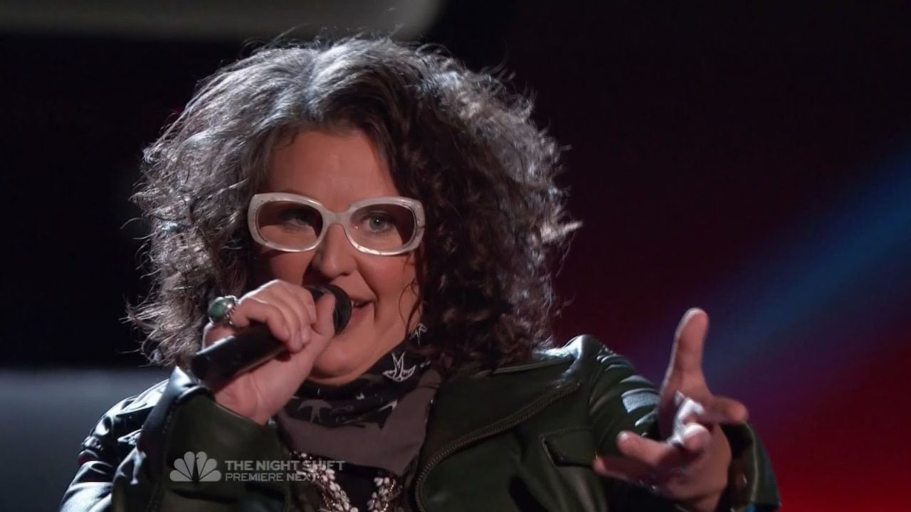 Sarah Potenza turns four chairs with 'Stay with Me' on The Voice 2015 (VIDEO)