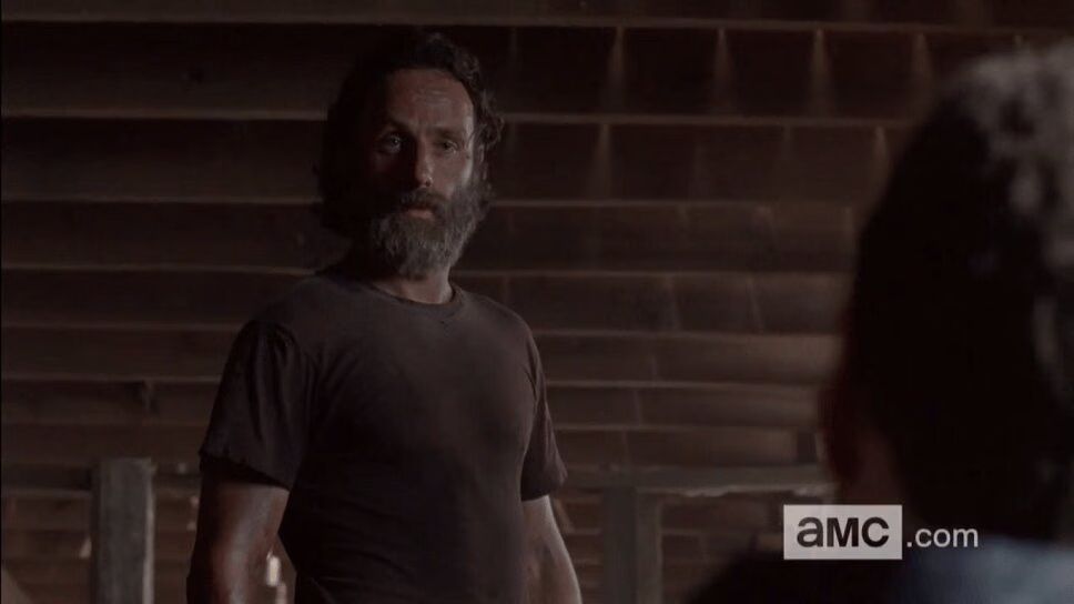 'The Walking Dead' Rick Interrogates a New Stranger in Preview for 'The Distance' (VIDEO)