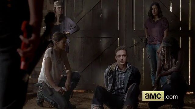 The Walking Dead - Rick asks Aaron about Alexandria