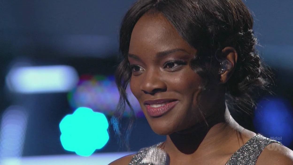 Adanna Duru sings 'Runaway Baby' on American Idol 2015